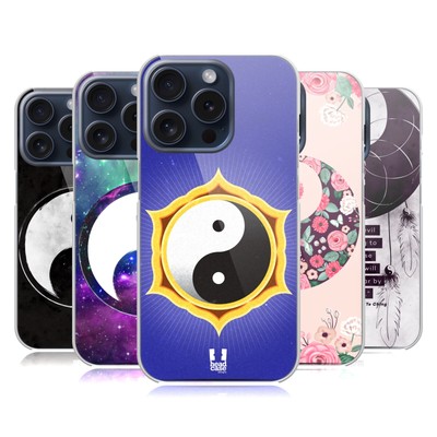 HEAD CASE DESIGNS YIN YANG HARD BACK CASE & WALLPAPER FOR APPLE iPHONE PHONES