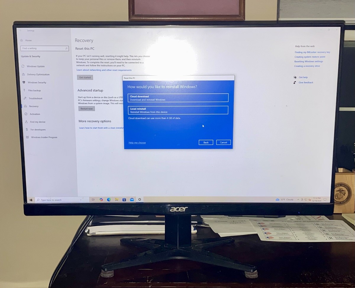 Acer G247HYL 23.8