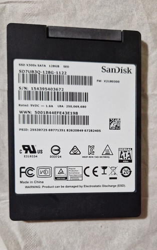 SSD SanDisk X300s SD7SB3Q-128G-1006 128GB MLC SATA III 2.5''