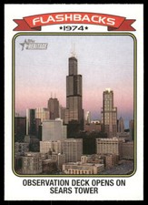 2023 Topps Heritage #NF-1 Sears Tower News Flashbacks NM+