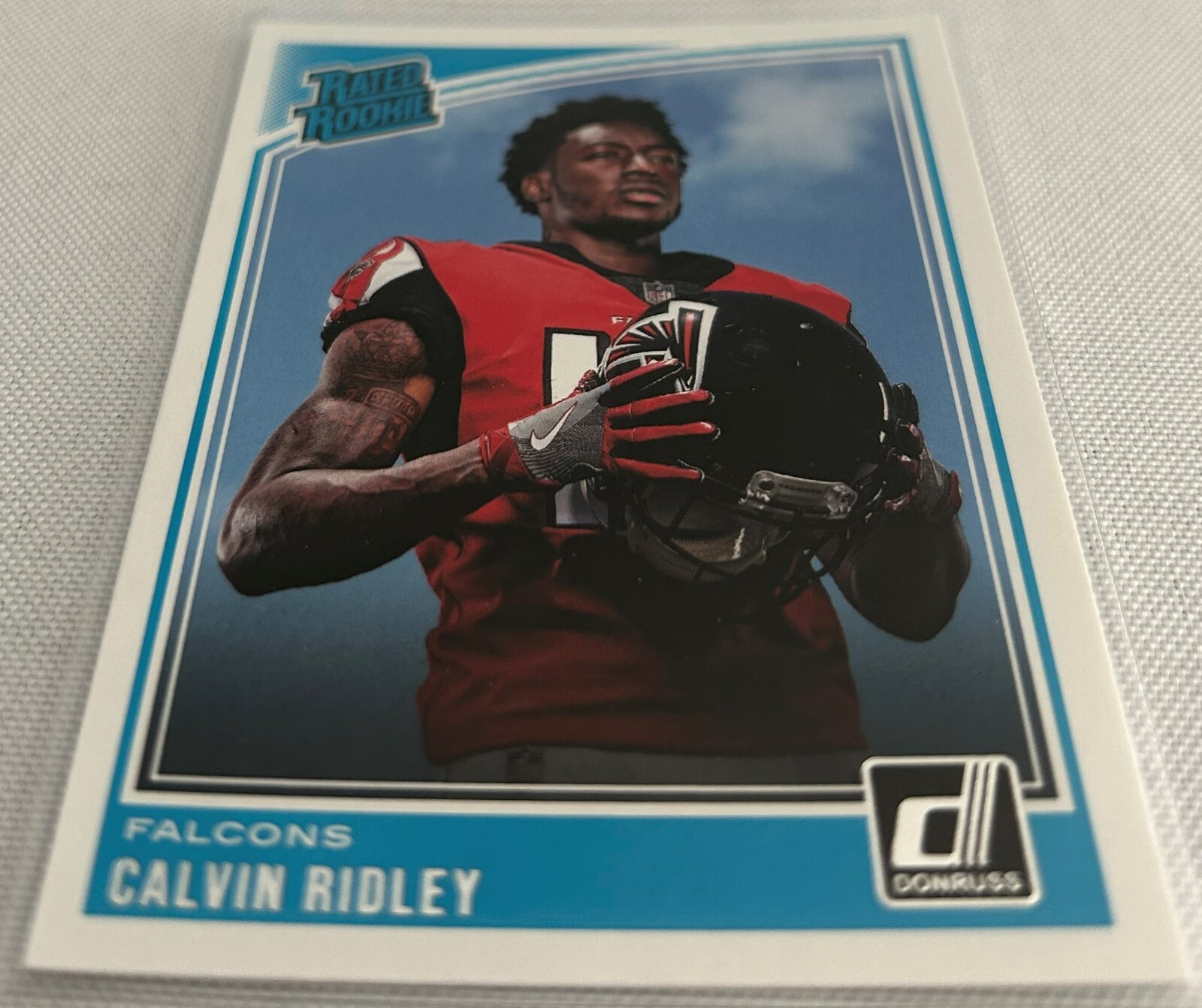 2018 Panini Donruss Football Calvin Ridley Atlanta Falcons Rated Rookie #311
