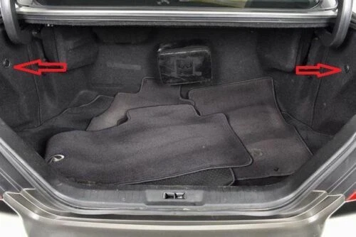 Rede de carga organizadora de malha estilo envelope tronco traseiro para INFINITI Q45 1990-2006 - Imagem 3 de 3