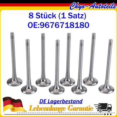 8X FÜR PEUGEOT FORD JAGUAR LAND ROVER CITROEN 9676718180 6G9Q-650 EINLASSVENTIL