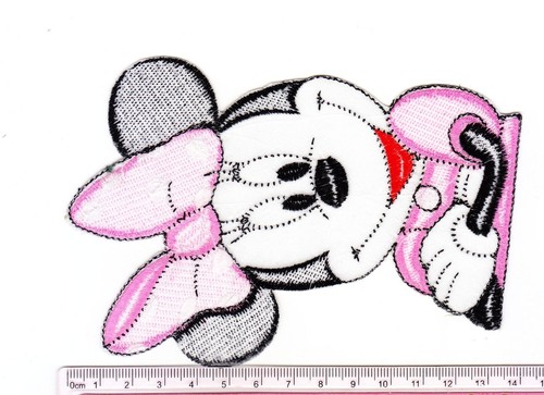 96x139mm mouse rat girl lady iron-on patch badge animal logo classic emblem - Picture 3 of 3