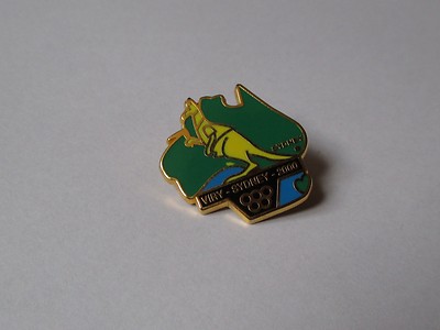 Pin's Olympische Spiele Sydney 2000 - Viry (Känguru - Zamak signiert Smash)