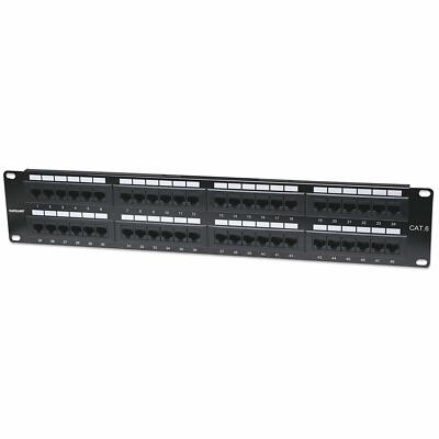 Intellinet 560283 2U Panel Stück (CAT6 PATCH PANEL 48-PORT UTP- - 2U UNSHI