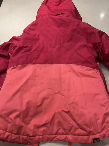Patagonia Ski Jacket Children Pink 2 Layers Size Large (12) - Picture 10 of 13