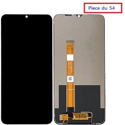 Écran Complet Pour Realme C25Y - Noir - Occasion En état Fonctionnel