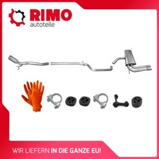 für Seat Altea XL 2.0 TDi 103kW (ab 2005) Auspuffanlage Auspuff Rohr