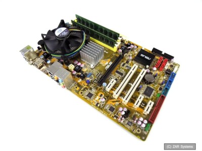 PC upgrade kit Asus P5K-SE + CPU Core 2 Duo E8400 2x3GHz + 4GB DDR2 RAM - 100% OK