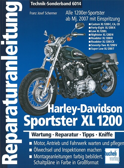 Thumbnail - Harley-davidson Sportster Xl1200 Reparaturanleitung