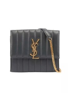 saint laurent sm monogram quilted leather bolsa