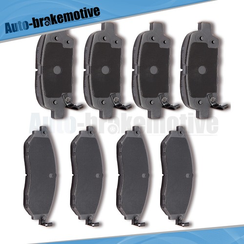 FRONT & REAR BRAKE PAD SET For G25X G35 G37X G37 M35 M45 350Z 370Z P-888 P-905 - Foto 3 di 12