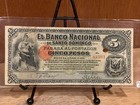 Dominican Republic 5 Pesos Banco Nacional De SD PS132 ND 1889 2 Yr Type +Signed+ — photo 1