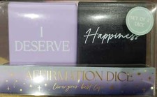 Eccolo Daily Affirmation Dice-Live Your Best Life Set Of 2 Dice