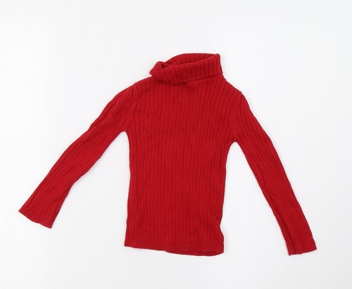 Red Pullover Sweatshirt Size 