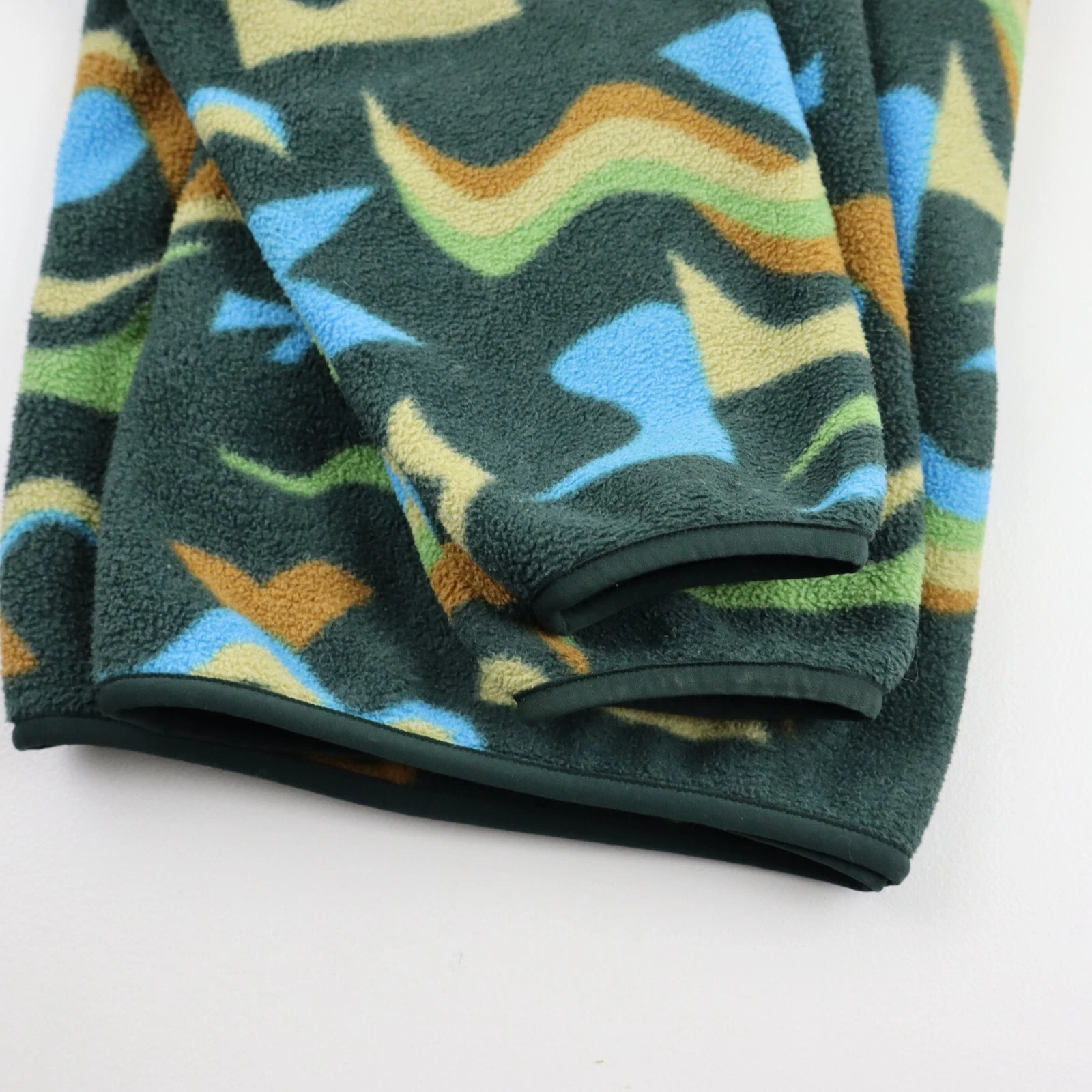 patagonia aztec tribal synchilla snap-t fleece pullover coat jacket