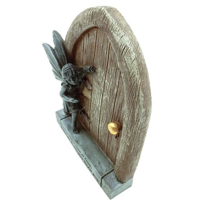 Garten Gnomes Outdoor Gnome Miniatur Decor Fee Tür Für Baum Stamm