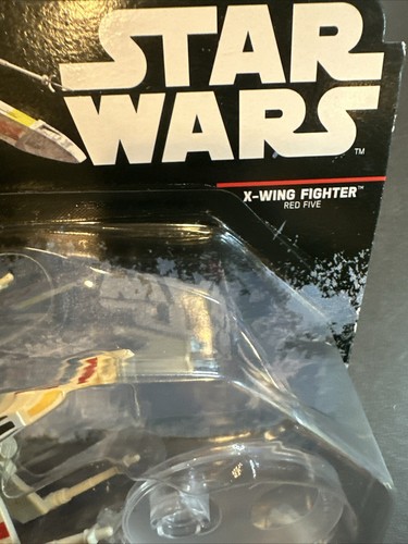 Star Wars Hot Wheels Rogue One (2014) X-Wing Fighter Red Five Starships Toy - 第 5/6 張圖片