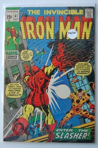 IRON MAN | VELENO | MACCHINA DA GUERRA | KING SIZE | 1968 | MARVEL - Foto 12 di 38