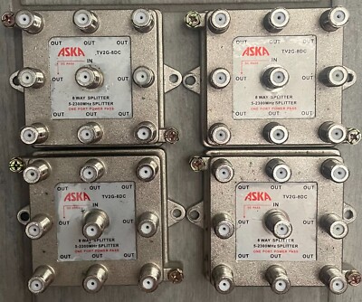 4 ASKA - TV2G-8 - Splitter, 8 way