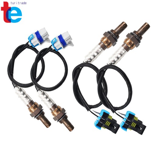 4pcs Oxygen Sensor For Hummer H2 Cadillac Escalade 6.0L 2003-2006 Upper ...