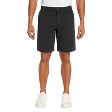 Gap Men's Flat Front Black Short Brushed Fit