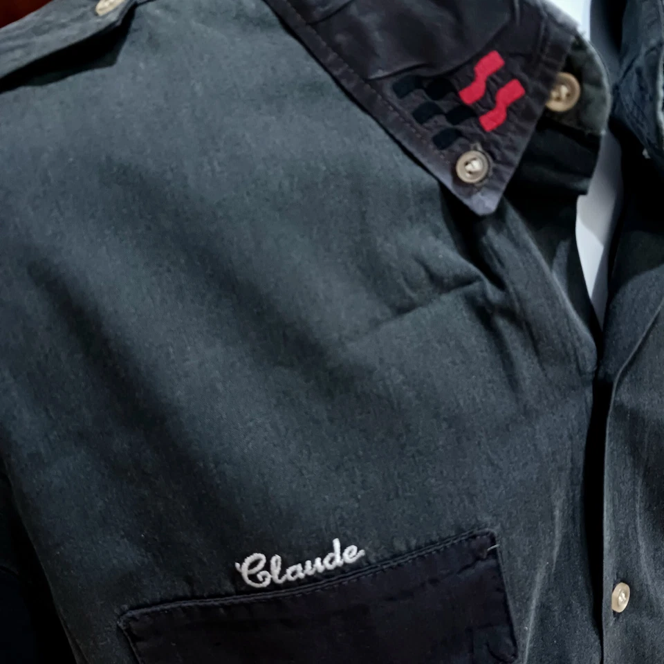 Camisa Darrell Waltrip Western Auto Racing Team Emitida Grande Crew NASCAR Simpson Foto 3 de 4