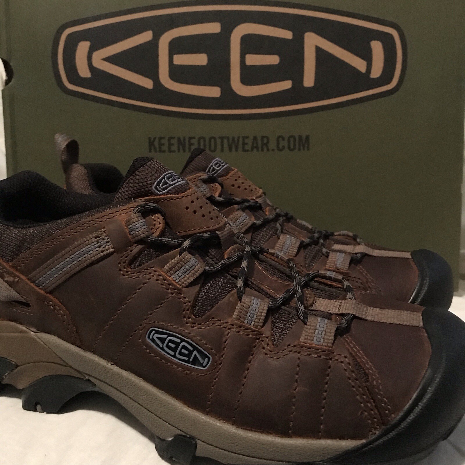 Scarpe da trekking impermeabili NUOVE KEEN da donna taglia 7 5 M Targhee II (2) 1026847