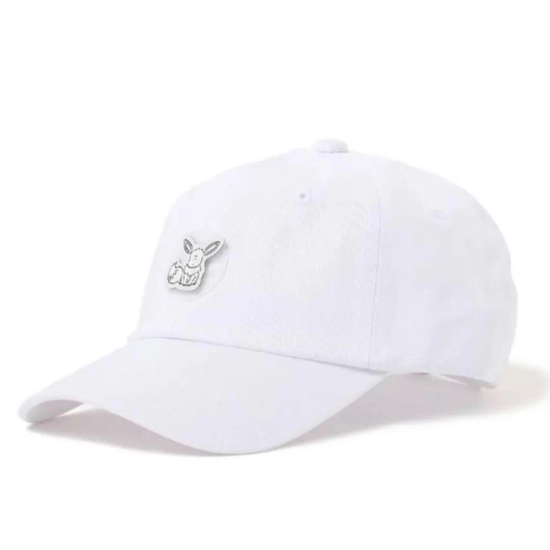 YU NAGABA Pokemon card game Eevee's Osuwari Cap White for