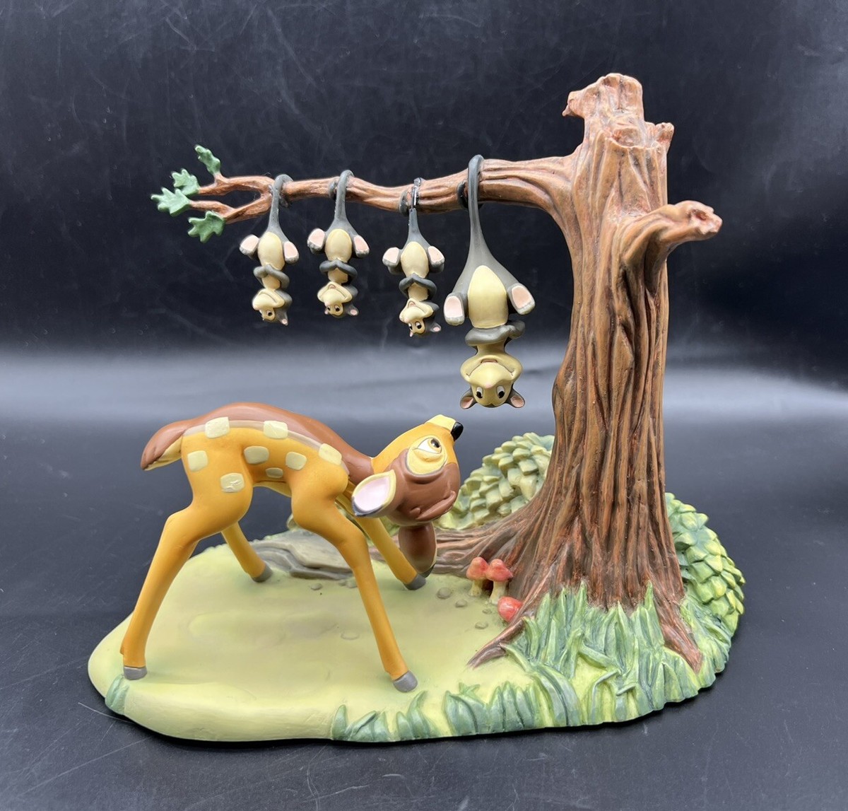 RARE Walt Disney Storybook Bambi Figurine 