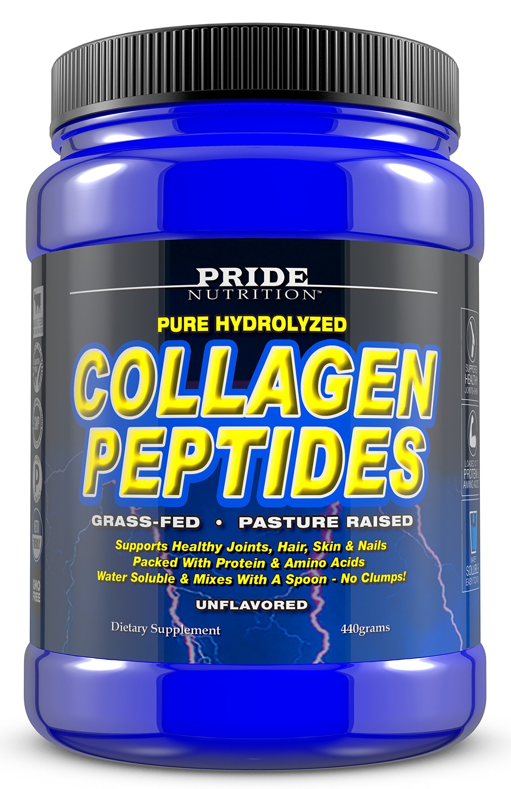 Grass-Fed Hydrolyzed Collagen Peptides for Paleo and Keto Protein Support