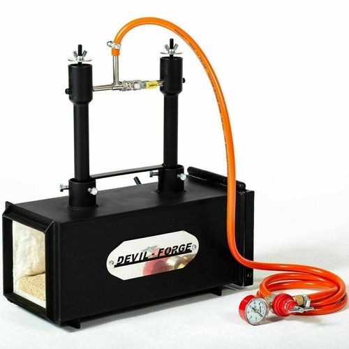 DFPROF2+1D GAS PROPANO FORJA Horno Quemador Cuchillo Fabricación Herrero Herrador - Imagen 5 de 12