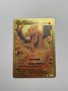 Charizard V 220 Gold | eBay Charizard V 220 Gold | eBay