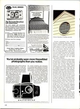 Hasselblad More Hasselblad photographs realized Original Vintage Print Ad