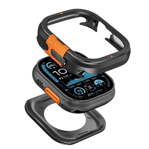 Metal Alloy Case Cover for Apple IWatch Ultra 49mm Series 10 46mm Bumper Frame - Zdjęcie 9 z 27