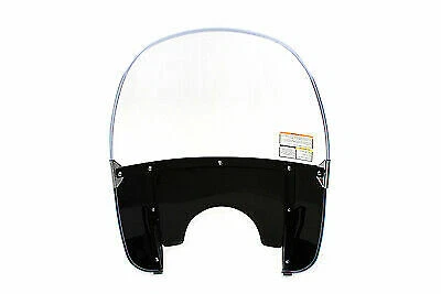 Para-brisa com miçangas preto inferior para Harley Davidson por V-Twin - Imagem 2 de 2