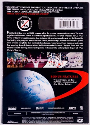 ABC Wide World of Sports:40 Years of Glory DVD, 2006 ESPN Home