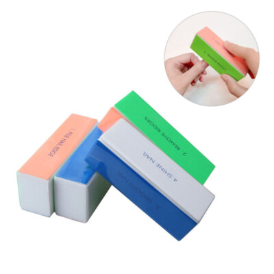20Pcs Nail File Pedicure Sponge Professional Buffer Fingernail Major