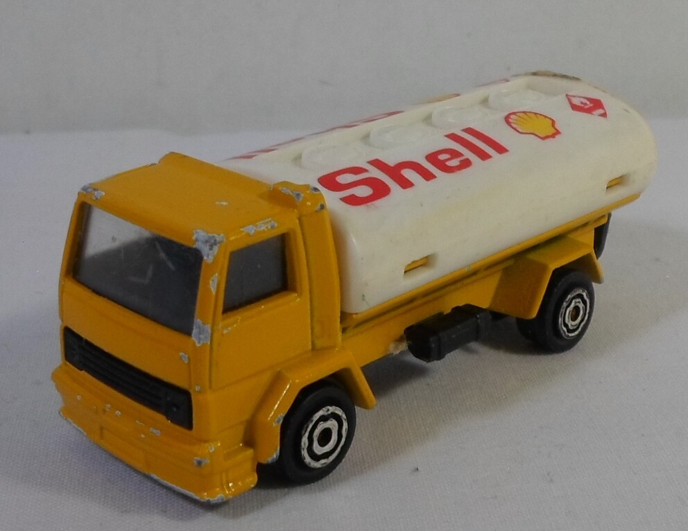 MAJORETTE VTG Νο 241-245 1/100 3'' FORD SHELL TANKER TRUCK DIE