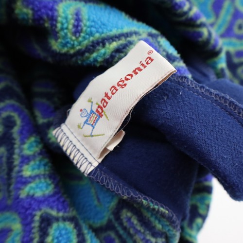 Patagonia Switchback Aztec Snap-T Fleece Jacket Kids Sz Small 5-6 Youth Castaway - Picture 10 of 11