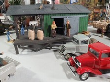 O Scale Building Utility Station, Warehouse, Factory Substation, Shipping.