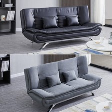 Rental Room Living Room Convertible Sofa Couch Single/Double Person Sofa Bed