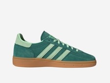 Adidas originals Women's Spezial Handball Sneakers green gum IE5896 suede