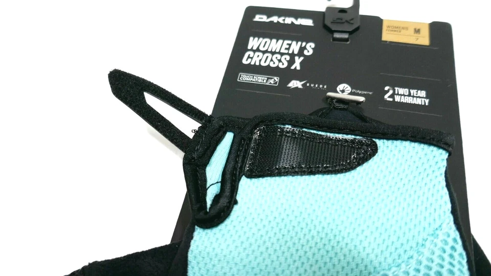 Женские велосипедные перчатки Dakine Cross X средний размер Nile синие/черные - Изображение 3 из 4