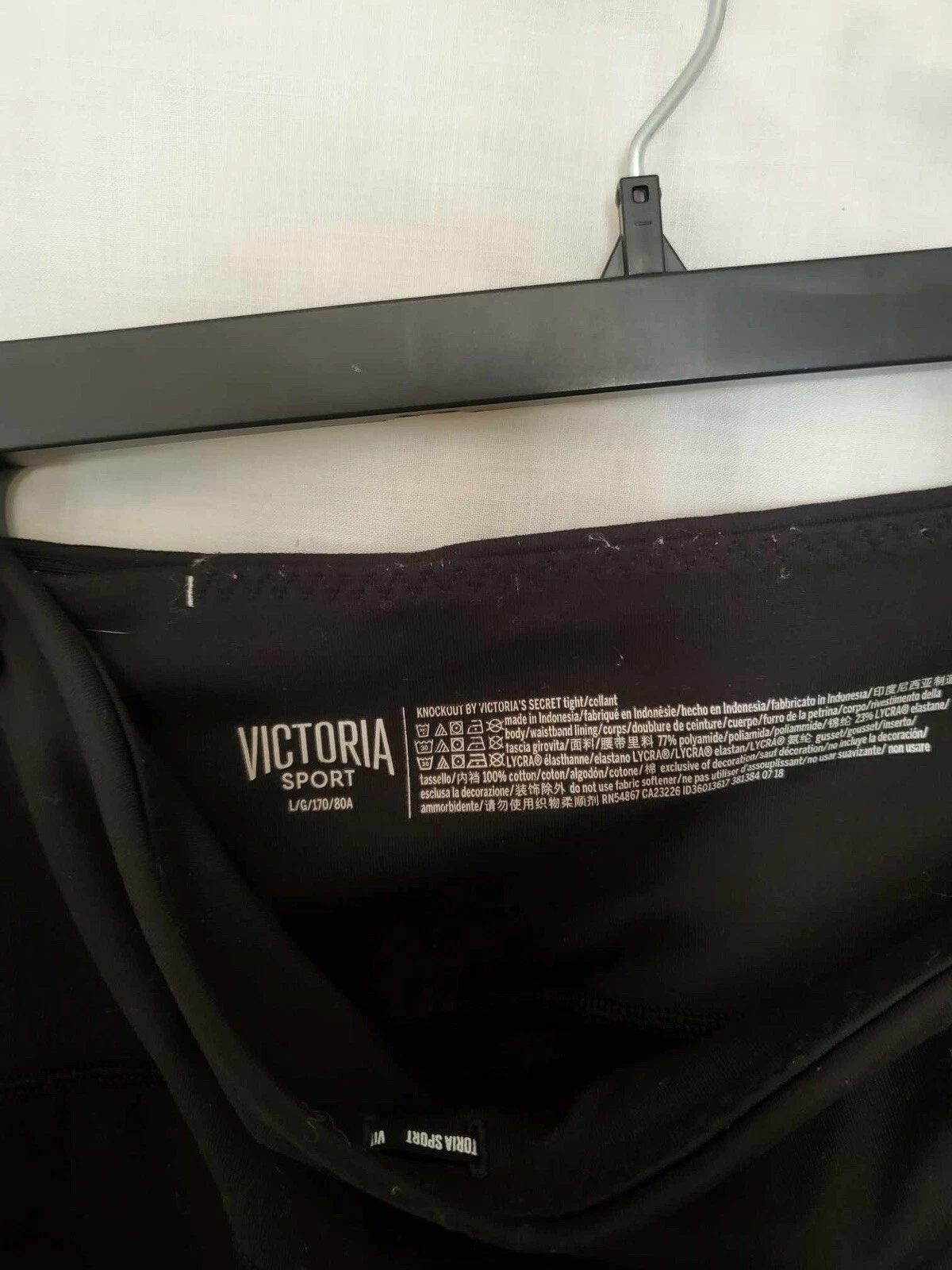 victoria-secret-vs stretch pull-on straight leg wp6 leggings