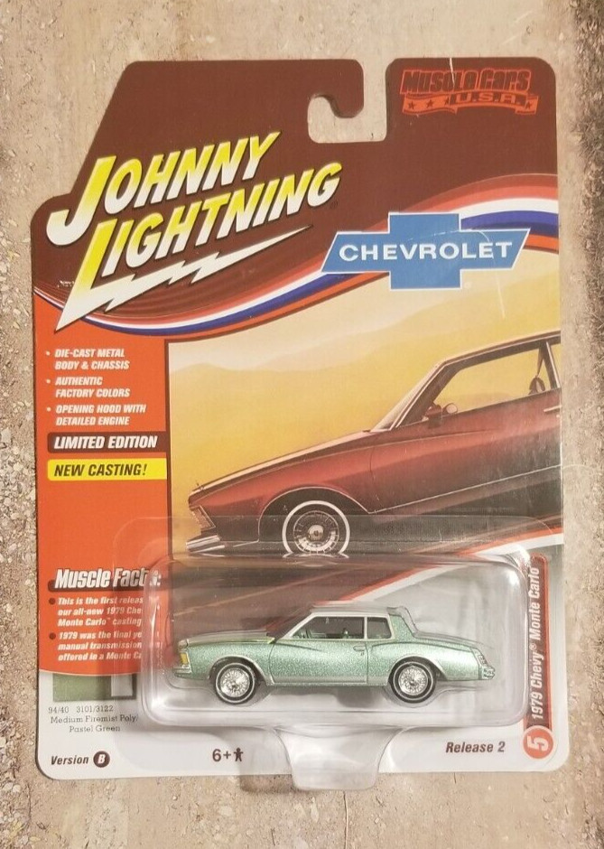 REPLICA PRESSOFUSA AUTENTICA Johnny Lightning 1957 Chevy Scala 1:64 EUR - Foto 7