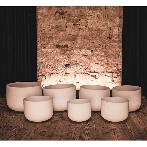 Meinl Sonic Energy (CSBSETCHA) Crystal Singing Bowl Chakra Set incl. mazze - Foto 3 di 8