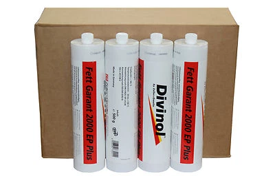 Divinola Fettkartuschen 30 x 500g Schmierfett Wälzlagerfett 🛢Garant 2000EP Plus