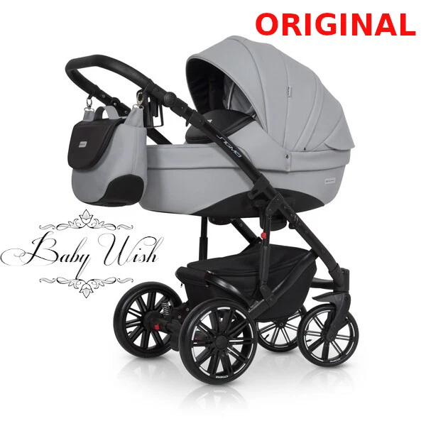 RIKO SIGMA BABY PRAM 2in1 CARRYCOT + PUSHCHAIR +FREE EXTRAS! UK RETURN